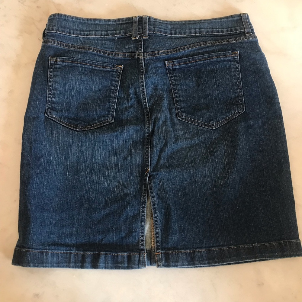 JEAN SKIRT with pockets